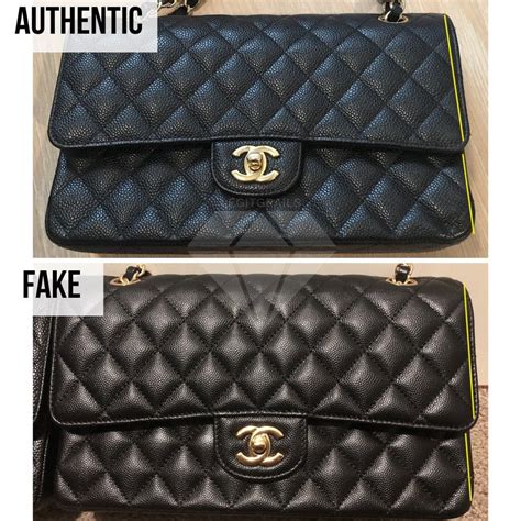 chanel large shopping bag replica|how to tell a genuine chanel bag.